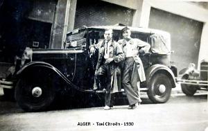 ALGER - TAXI CITROEN - 1930